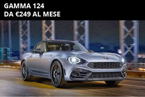 Scopri Abarth 124 GT, tuo da 249 Euro al mese da Spazio a Torino