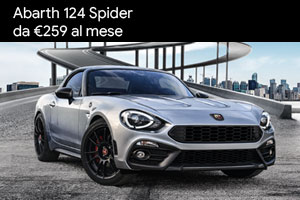 Nuova Abarth 124 Spider da 259 Euro al mese senza anticipo da Spazio a Torino