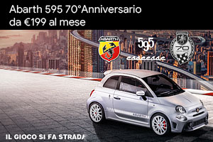 Abarth 595 70° Anniversario con rate da 199 Euro al mese da Spazio a Torino