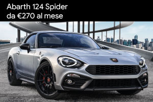 Abarth 124 Spider da 270 Euro al mese da Spazio a Torino